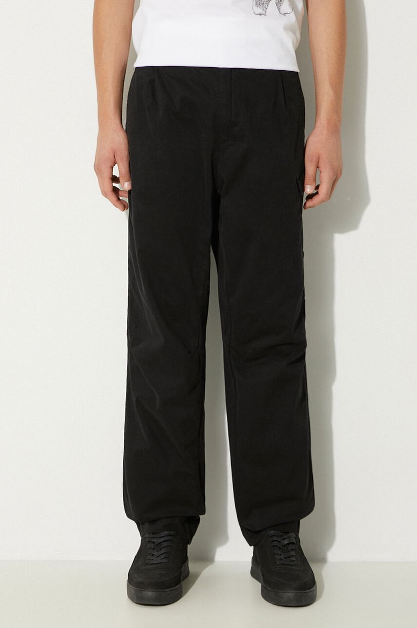 C.P. Company pantaloni Stretch Sateen Loose Chino Pants