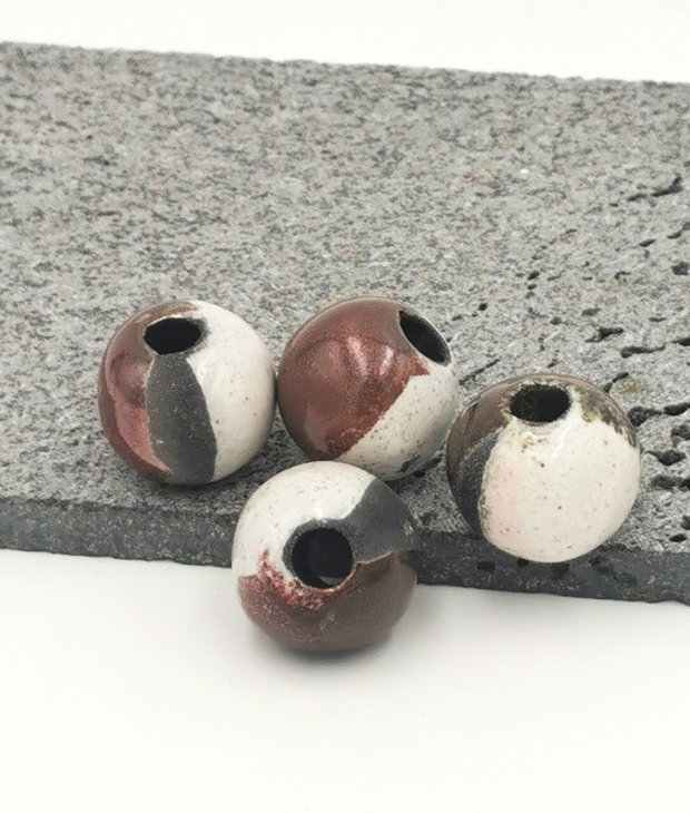 Margele ceramica Raku MCER1
