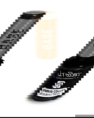 Lac de unghii La Rosa Profesionales Creme hybrid gel Base, 9 ml