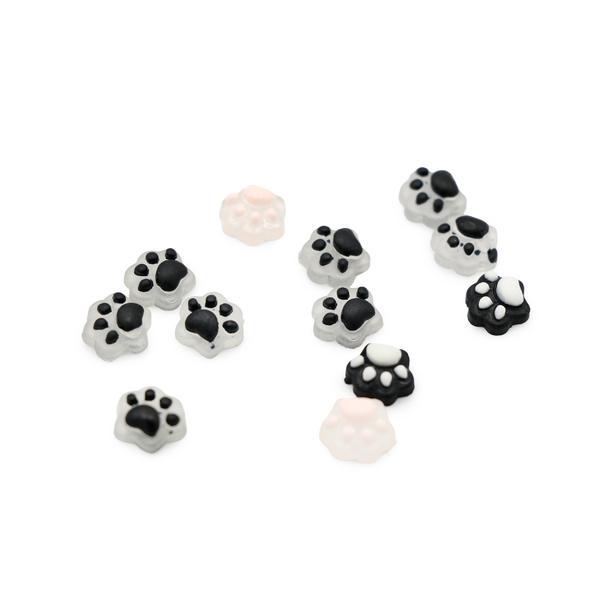 Figurine 3D volumetrice pentru manichiură, set, lăbuțe de pisică, D11