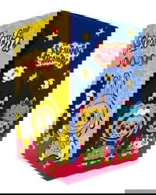 Figurină Labubu Macaron 8 cm + Cartonaș Colecționabil