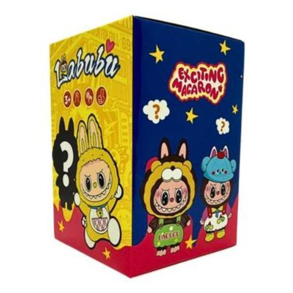Figurină Labubu Macaron 8 cm + Cartonaș Colecționabil