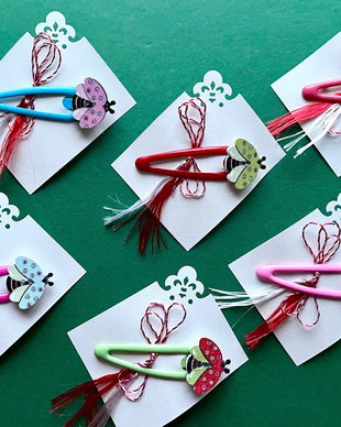 Martisor, clama fluture, buburuza