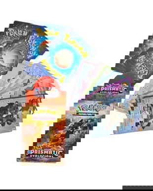 Set 30 Cartonașe Tip Pokemon Model Prismatic