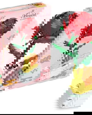 Set Construcție Trandafir cu Melc