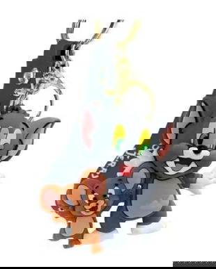 Breloc Tom &amp; Jerry, 8 cm