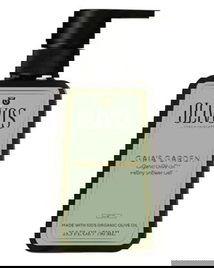 Gel de Dus cu Ulei de Masline si Parfum de Bujor - Olivos Gaia's Garden Shower Gel, 750 ml