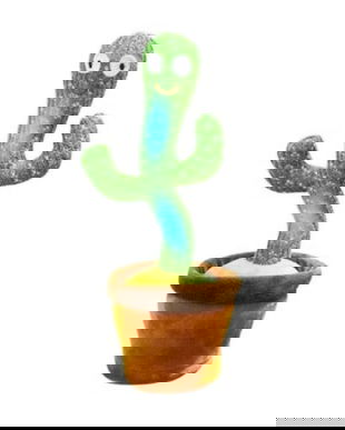 Cactus Dansator Interactiv cu Muzică și Miscare