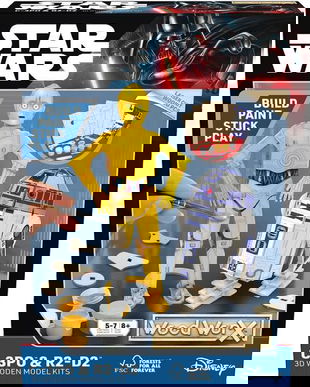 Macheta de asamblat Star Wars: C-3PO si R2D2