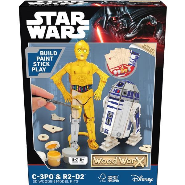 Macheta de asamblat Star Wars: C-3PO si R2D2