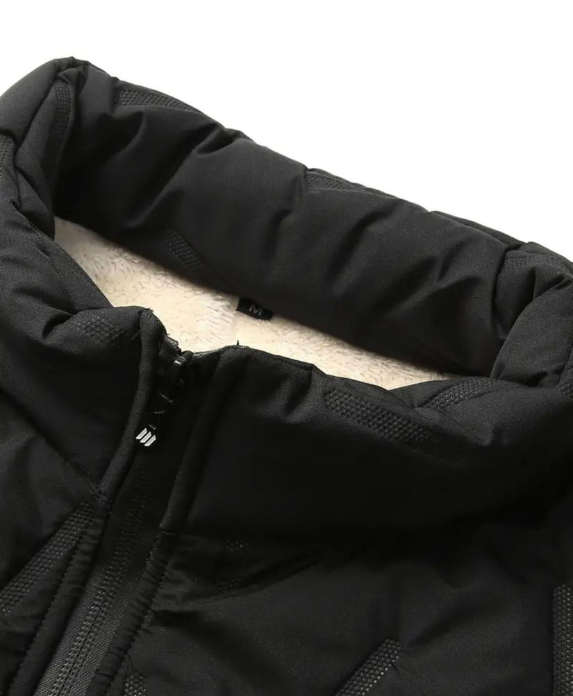 Geacă matlasată călduroasă pentru bărbatul stilat