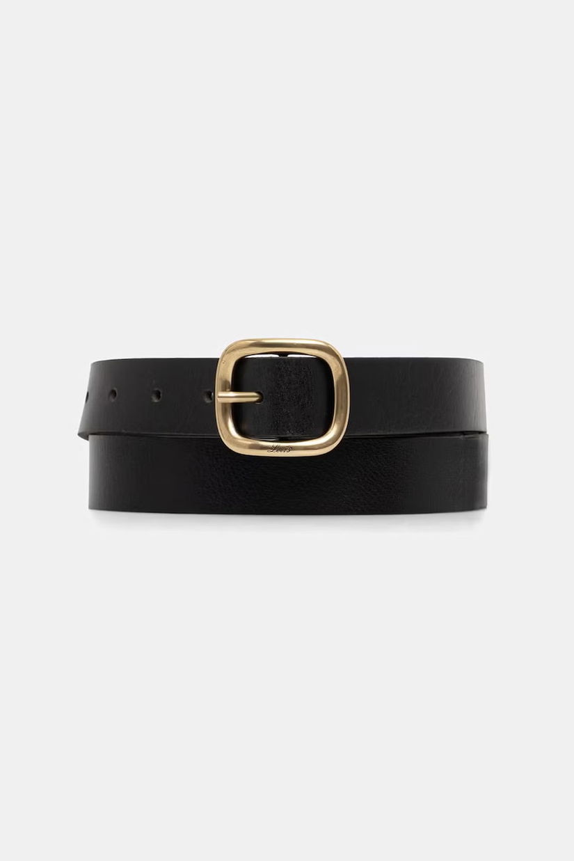 Levi's curea de piele CAMERON LONG LENGTH