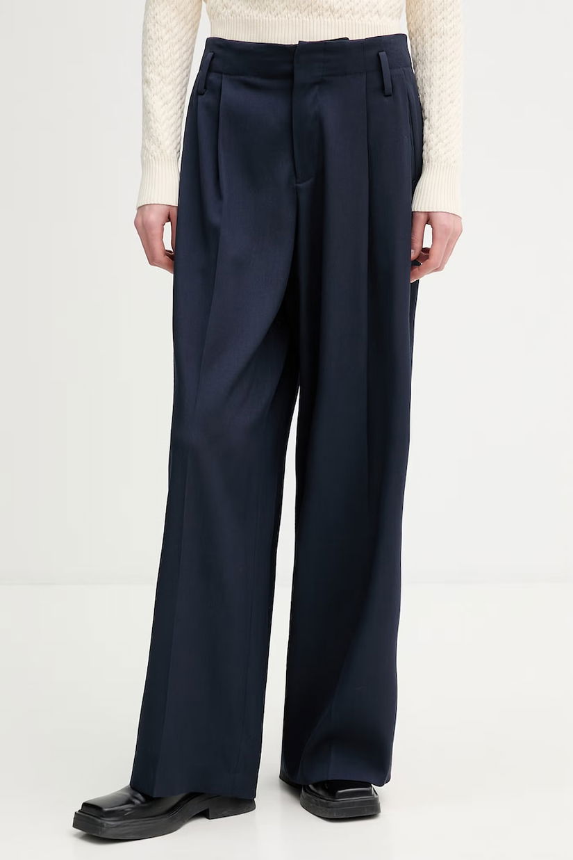 Kenzo pantaloni de lână