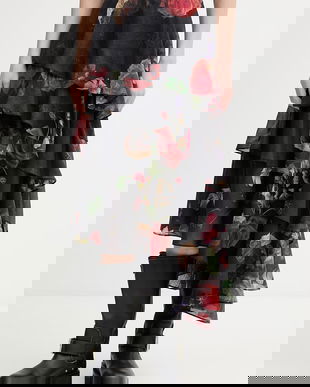 AllSaints fustă cu in CAYA