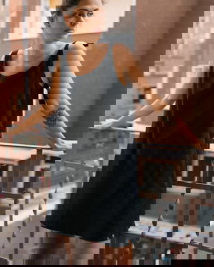 MUUV. rochie Backless Bow