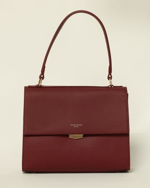 Geanta bordo model clasic cu inchidere metalica