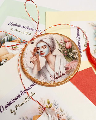 Martisor personalizat cosmeticiana