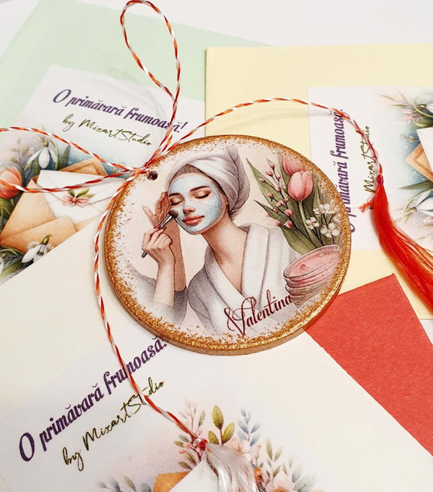 Martisor personalizat cosmeticiana