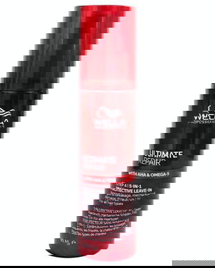 DETERIORAT - Tratament Fara Clatire pentru Par Deteriorat cu AHA &amp; Omega 9 - Wella Professionals Ultimate Repair Step 4 5-In-1 Protective Leave-In, 95 ml