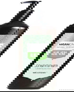 Balsam Hidratant cu Aloe Vera pentru Par Uscat si Lipsit de Stralucire - Arganicare Aloe Vera Reviving Moisture Conditioner for Dry&amp;Dull Hair, 400 ml