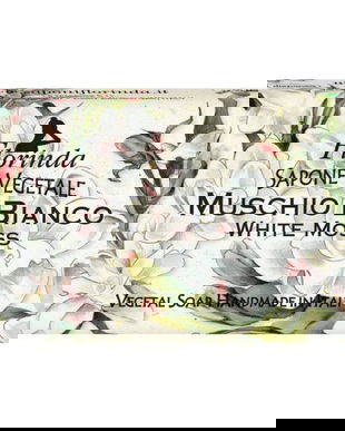 Sapun Vegetal cu Mosc Alb Florinda La Dispensa, 100 g