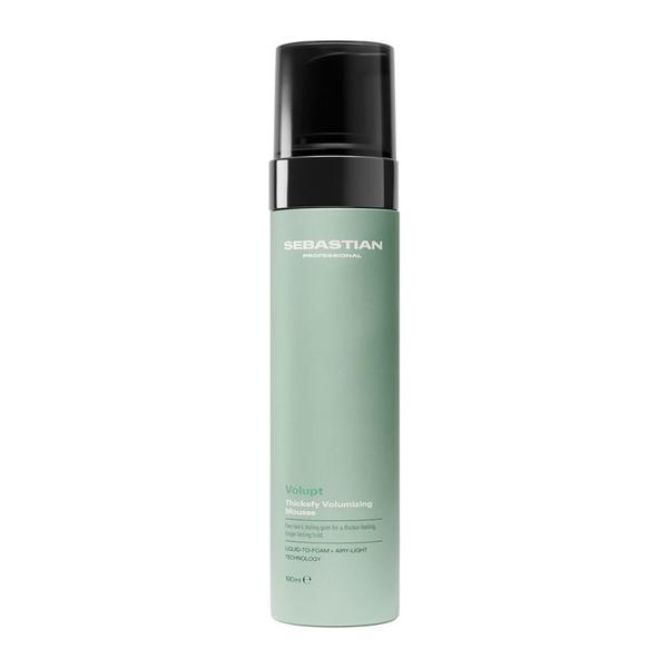 Spuma de Par pentru Volum si Fixare Usoara - Sebastian Professional Volupt Thickefy Volumizing Mousse, 190 ml