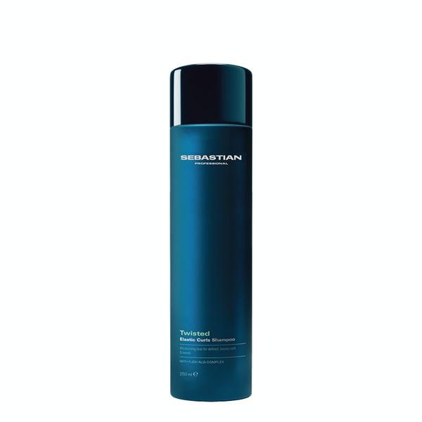 Sampon Hidratant pentru Par Cret si Ondulat cu Efect Anti-frizz - Sebastian Professional Twisted Elastic Curls Shampoo, 250 ml
