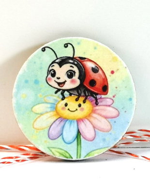 Martisor cu buburuza, gargarita