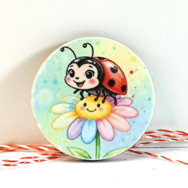 Martisor cu buburuza, gargarita