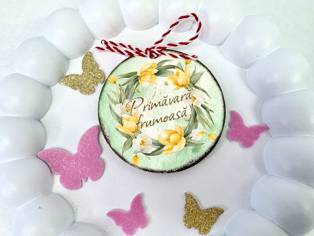 Martisor personalizat - lalele