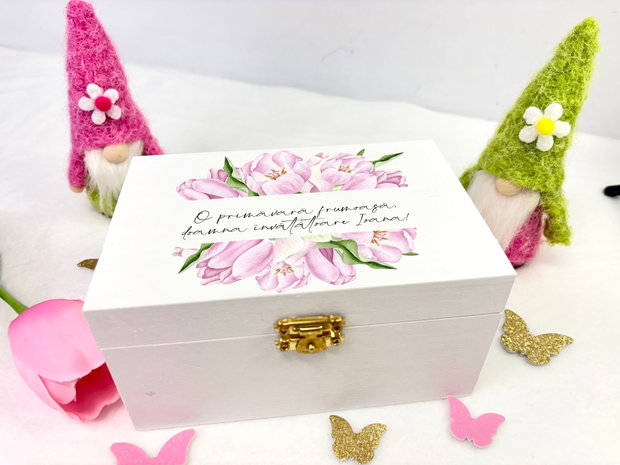 Set cadou martisor - pentru doamna educatoare/invatatoare