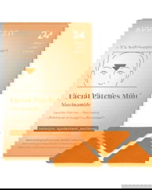 Plasturi antirid Apricot cu Niacinamidă pentru ridurile de expresie, set 24 buc