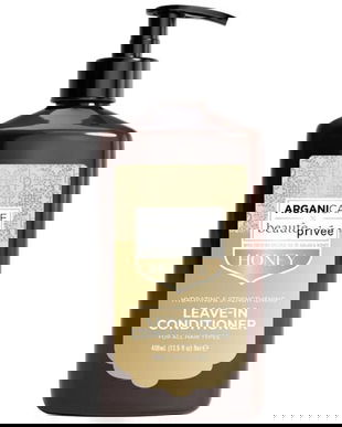Balsam Fara Clatire Hidratant si Fortifiant, cu Ulei de Argan si Miere - Arganicare Beaute Privee Hydrating &amp; Strengthening Leave-In Conditioner with Argan Oil &amp; Honey, 400 ml