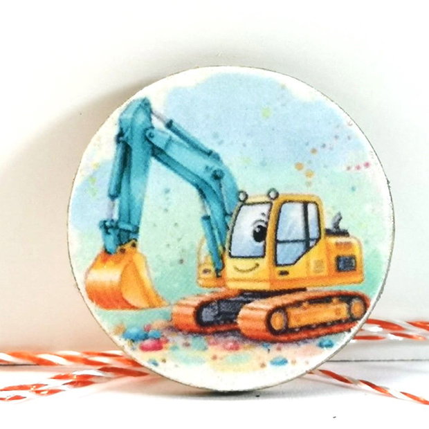 Martisor baieti - excavator