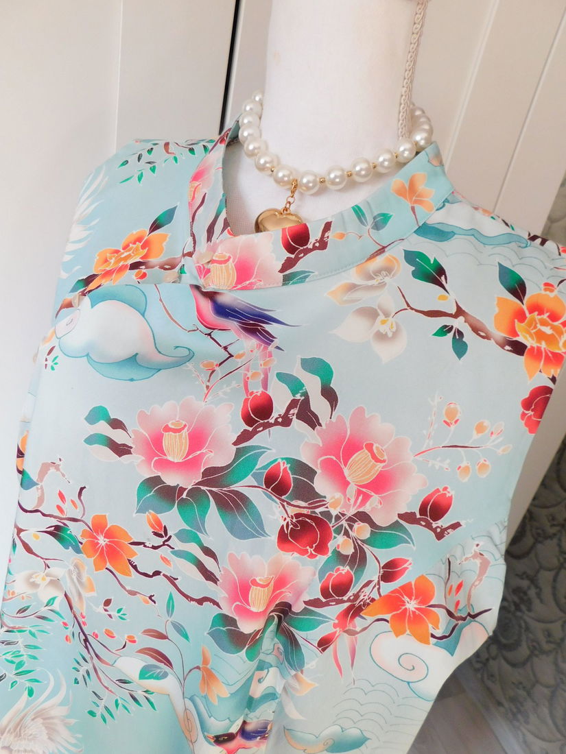 Rochie  noua Germania, bumbac, imprimeu deosebit, masura  52