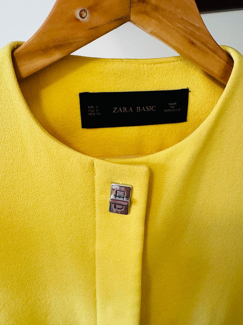 Sacou galben Zara - marime S