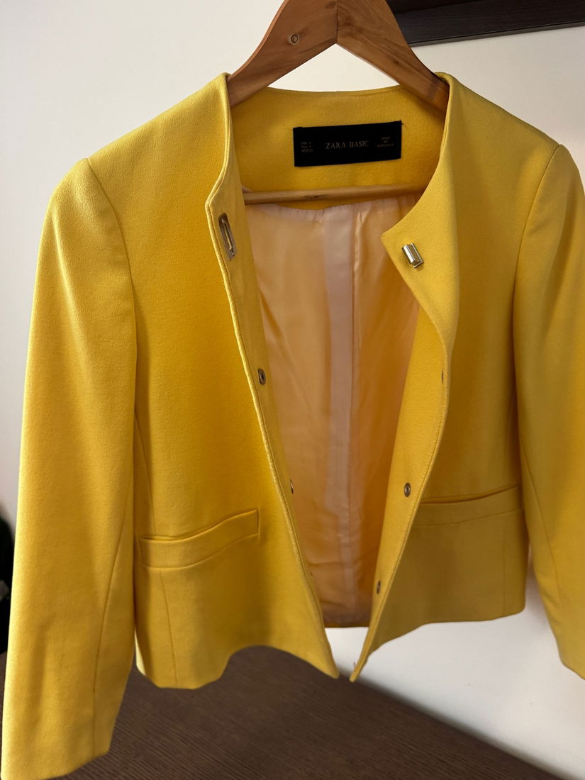 Sacou galben Zara - marime S