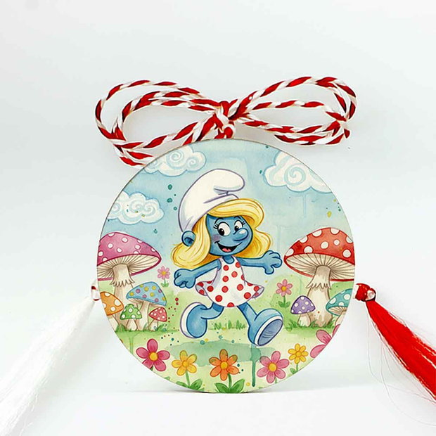 Martisor cu strumfiță