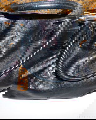 DONNA KARAN  NEW YORK, geanta mare, piele  naturala ,  originala, superba