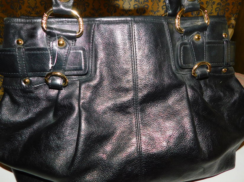 DONNA KARAN NEW YORK, geanta mare, piele naturala , originala, superba