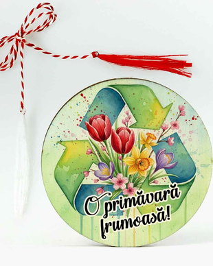 Martisor materii scolare, profesoara educatie tehnologica