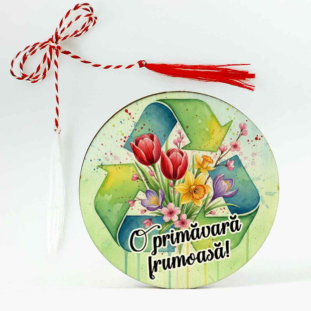 Martisor materii scolare, profesoara educatie tehnologica
