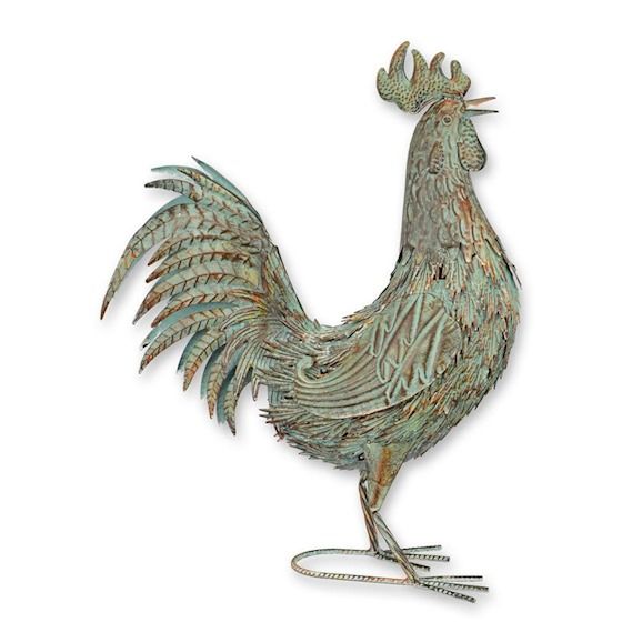 Cocos decorativ din metal antik grey