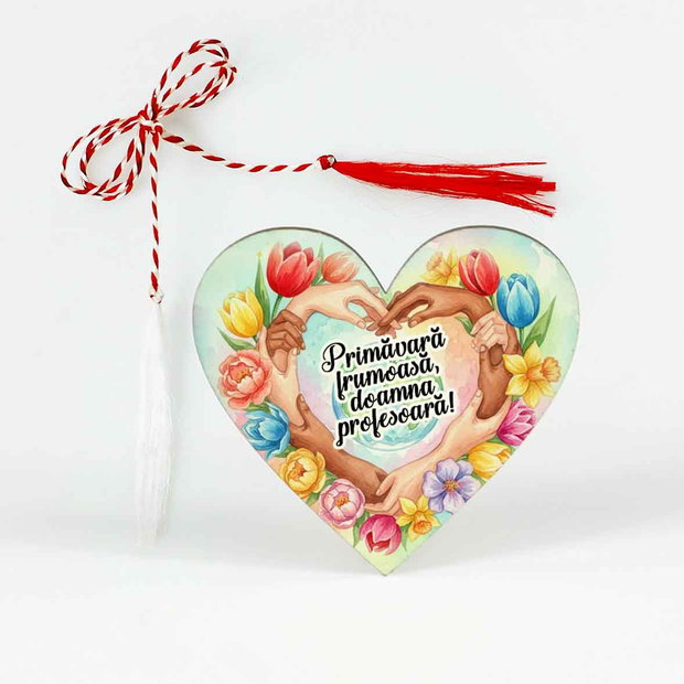 Mărțișor personalizat pentru profesoara de educație tehnologică
