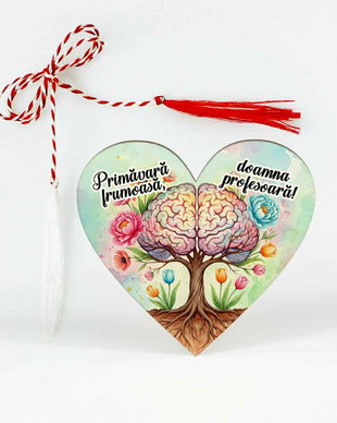 Martisor personalizat pentru profesoare de psihologie