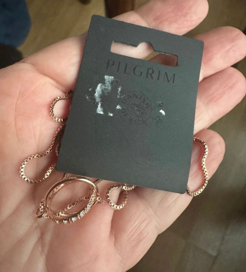 Lanț cu pandantiv Pilgrim Danish design nou