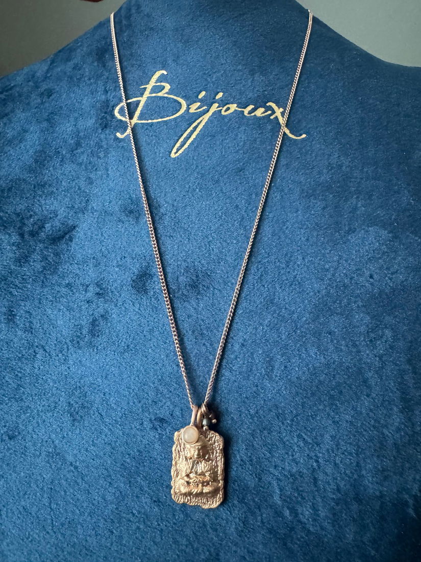 Buddha Pilgrim new jade Necklace