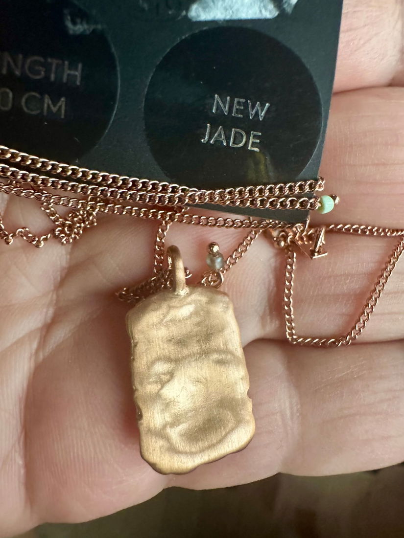 Buddha Pilgrim new jade Necklace