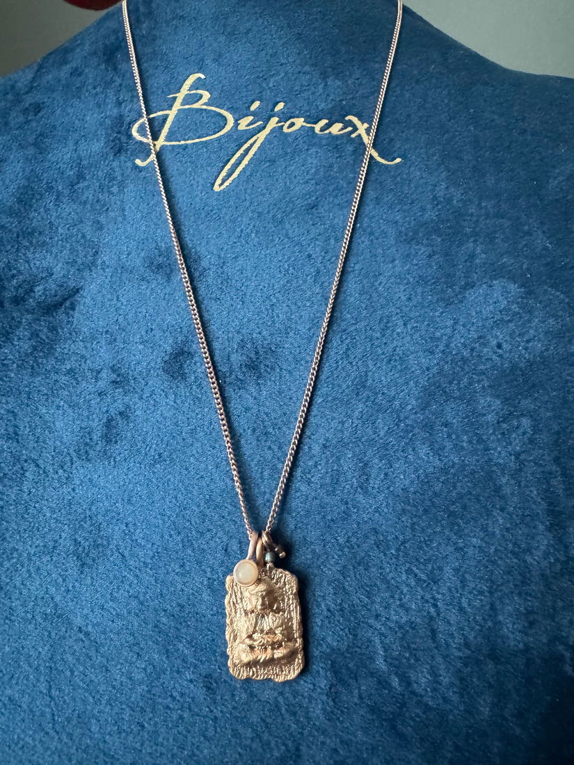 Buddha Pilgrim new jade Necklace