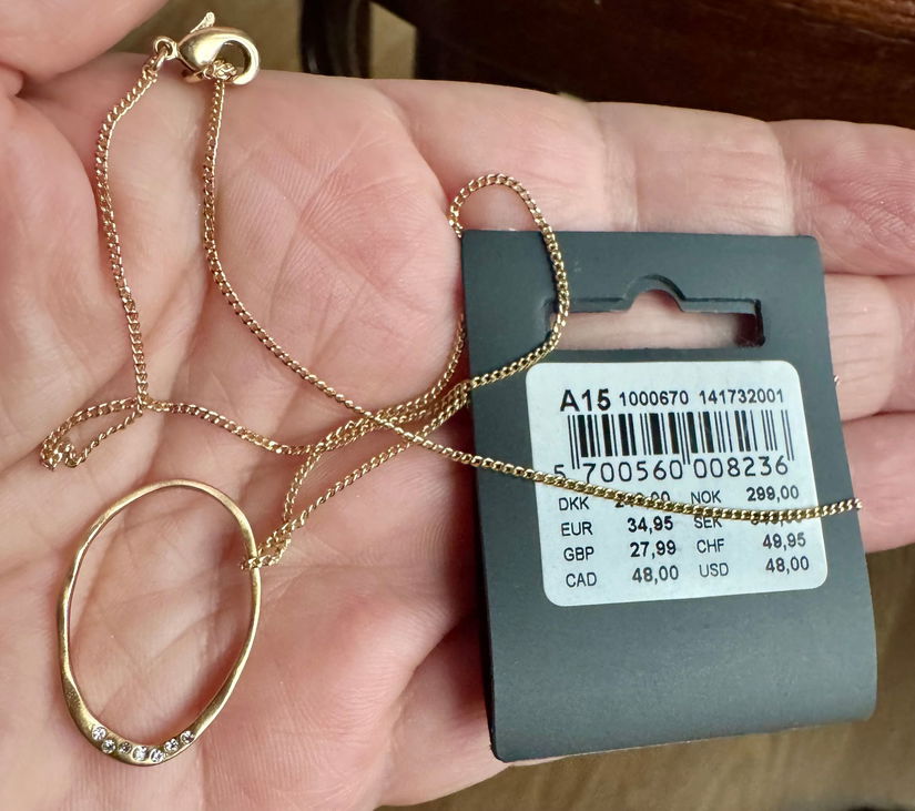 Pilgrim Necklace Danish design